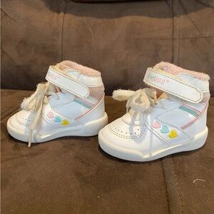 Vintage 90s Baby Pro Wings High Top Athletic Shoes